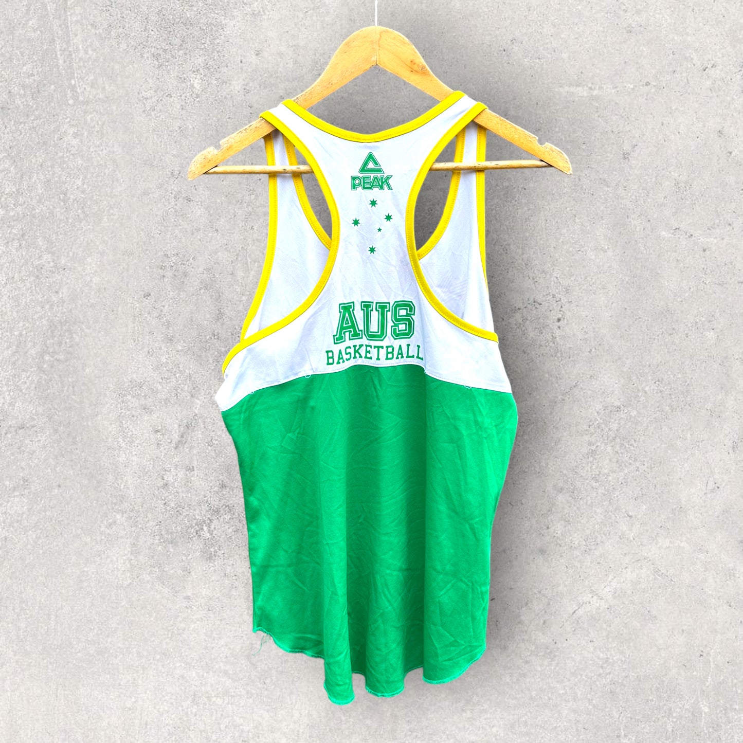 AUSTRALIAN OPALS MARIANNA TOLO PLAYER WORN TRAINING JERSEY