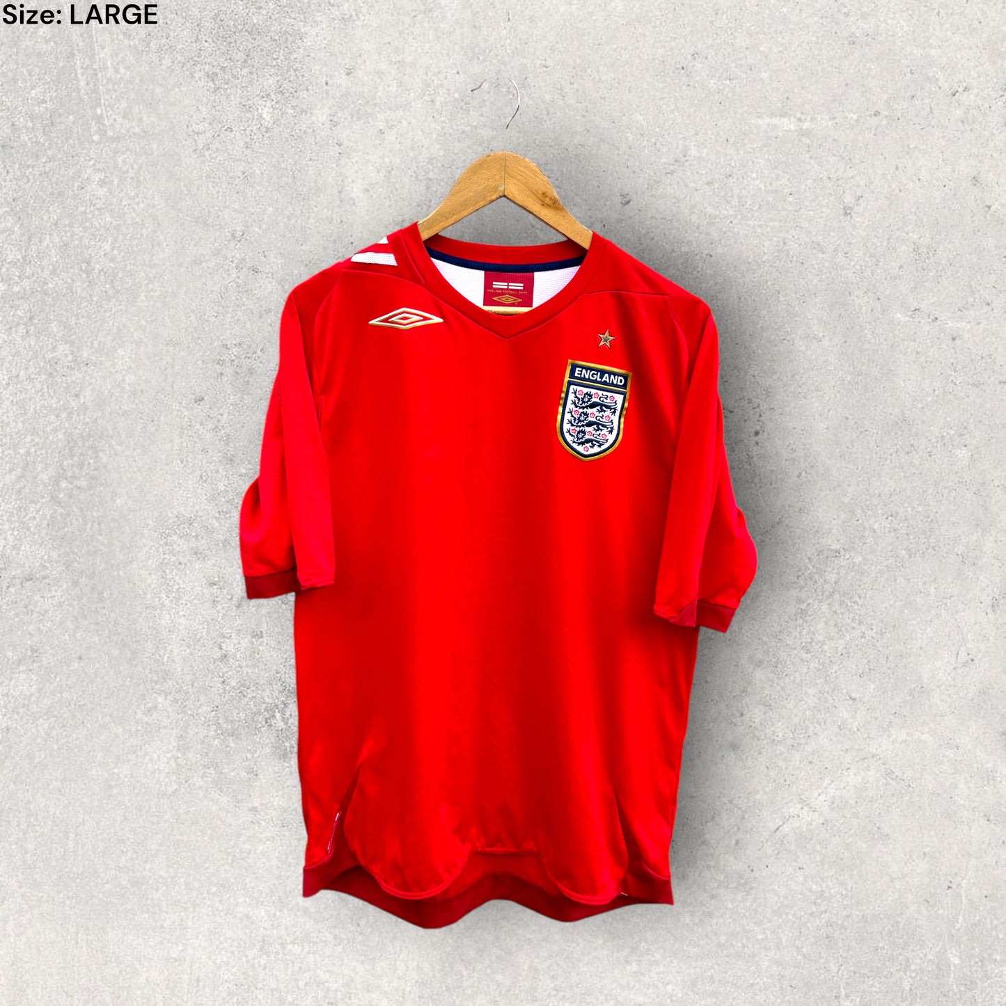 ENGLAND 2006 AWAY JERSEY
