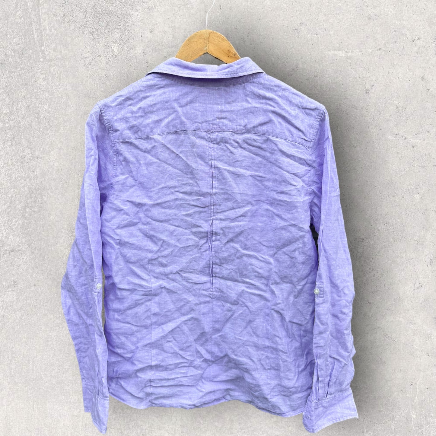 RM WILLIAMS PURPLE LONG SLEEVE DRESS SHIRT