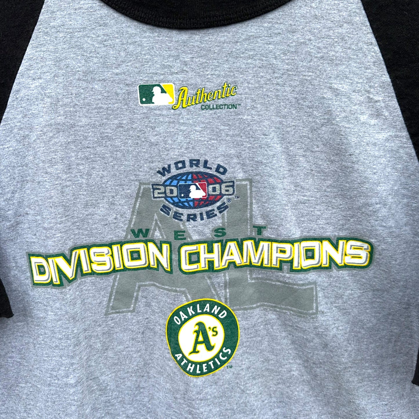 OAKLAND ATHLETICS 2006 WEST CHAMPIONS T-SHIRT