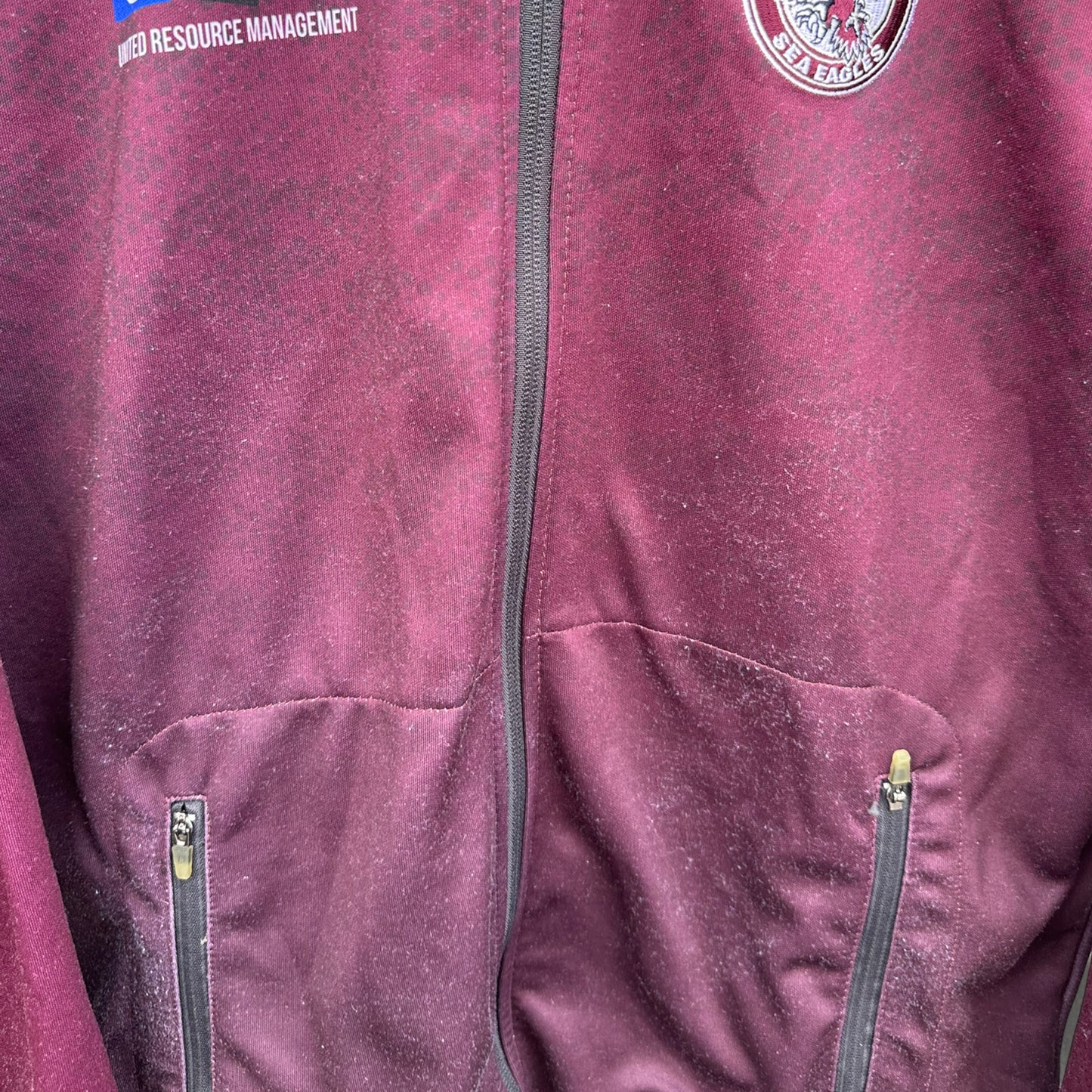MANLY SEA EAGLES HOODED JUMPER