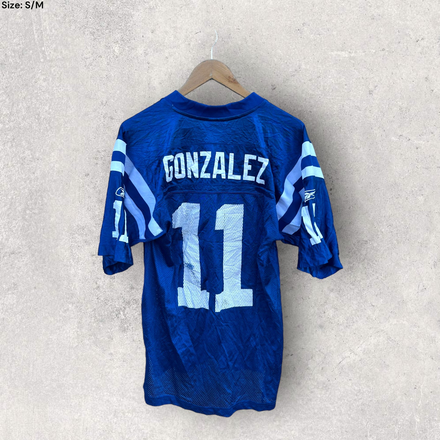 ANTHONY GONZALEZ INDIANAPOLIS COLTS REEBOK JERSEY