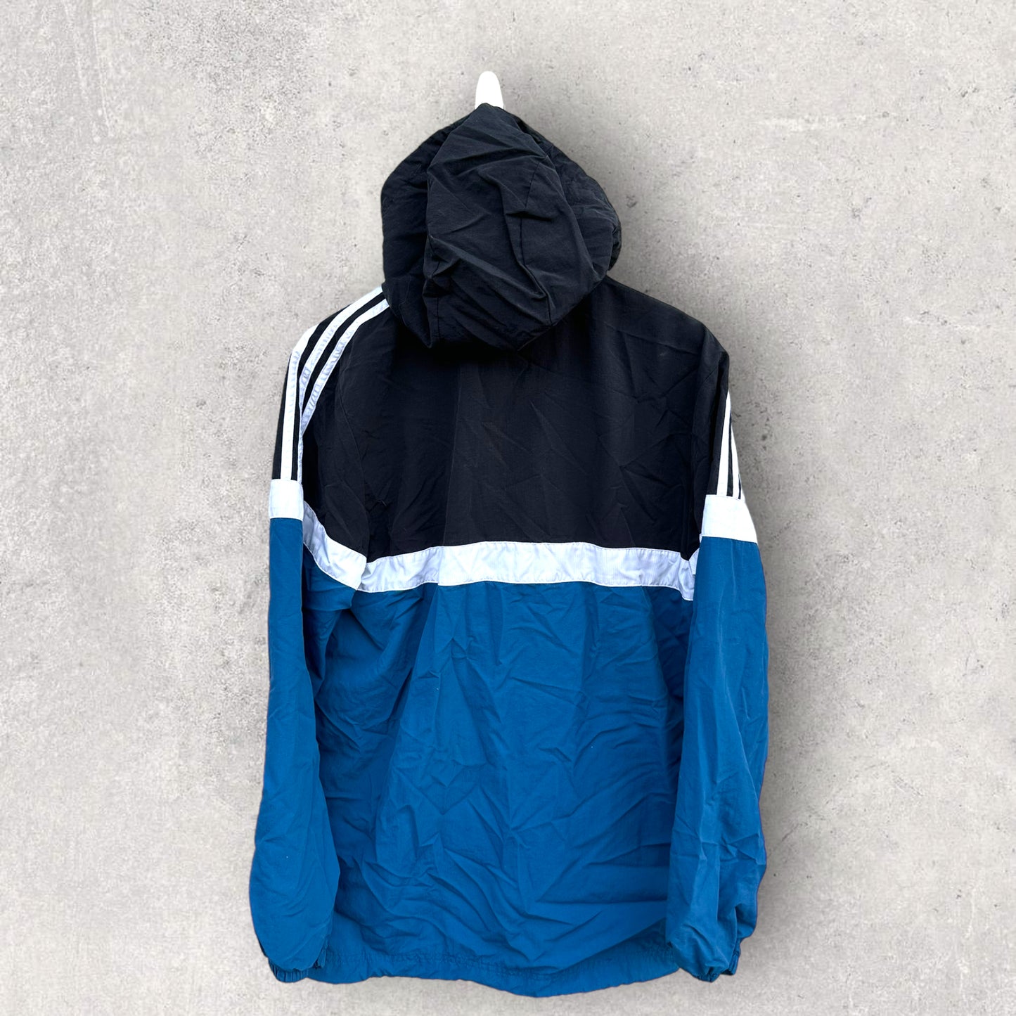 ADIDAS HOODED TRACK JUMPER