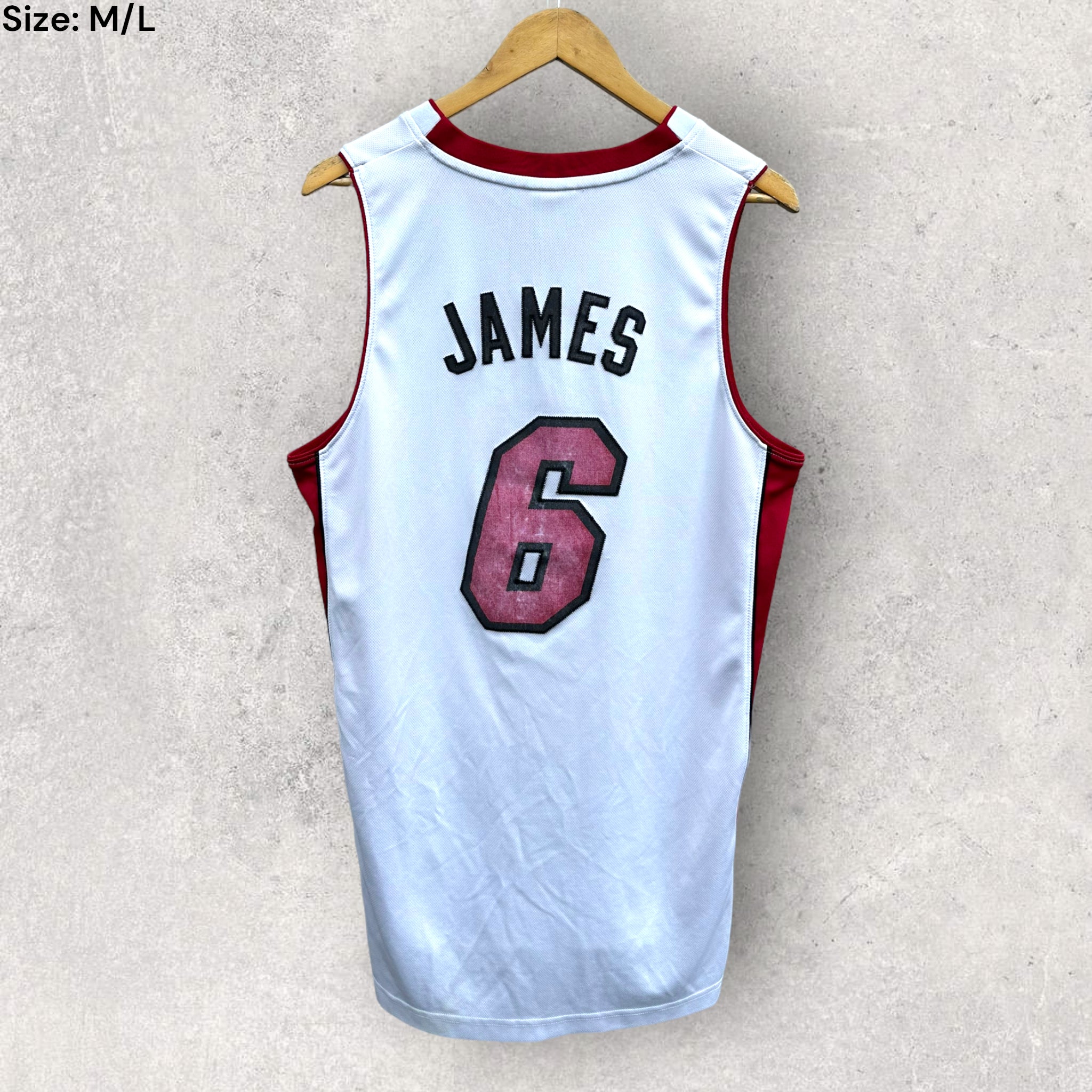 Lebron James Miami Heat Jerzey Youth sold XL