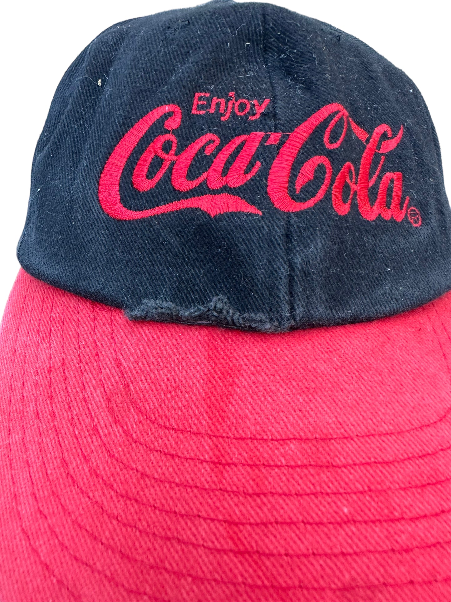 COCA COLA VINTAGE TWO TONE HAT