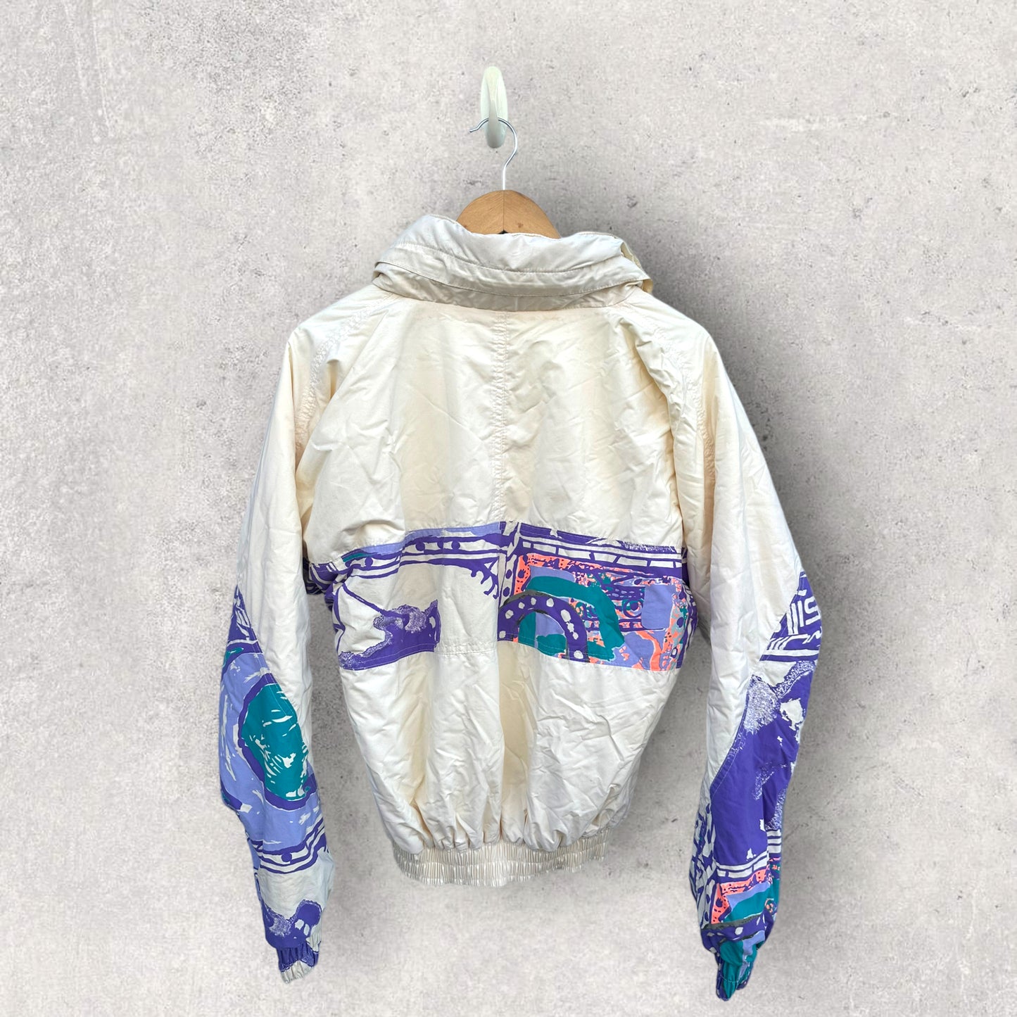 QUIKSILVER VINTAGE 80s SNOW/WINDBREAKER JACKET