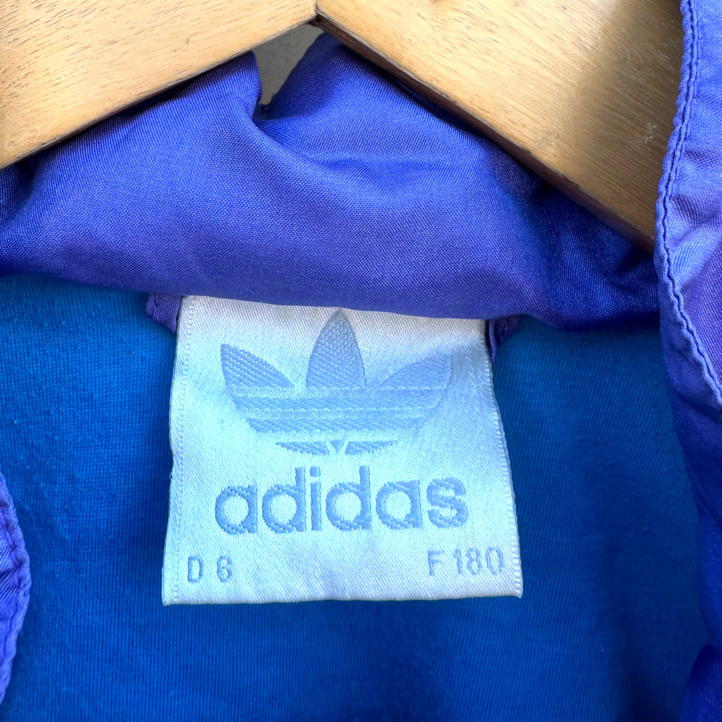 ADIDAS 1980s VINTAGE TRACK JACKET