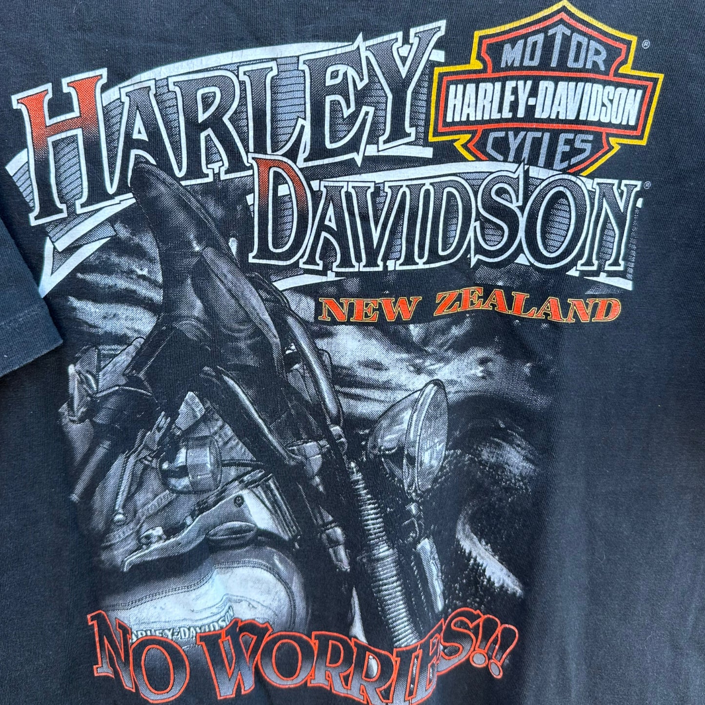 HARLEY DAVIDSON NEW ZEALAND SHIRT
