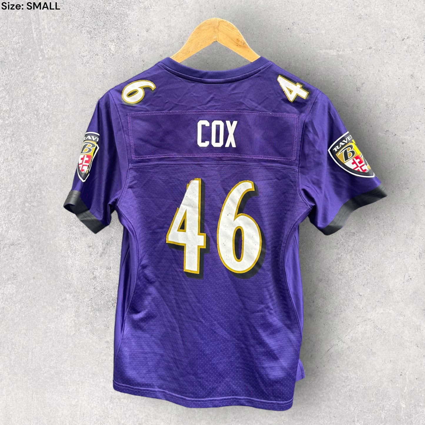 MORGAN COX BALTIMORE RAVENS JERSEY