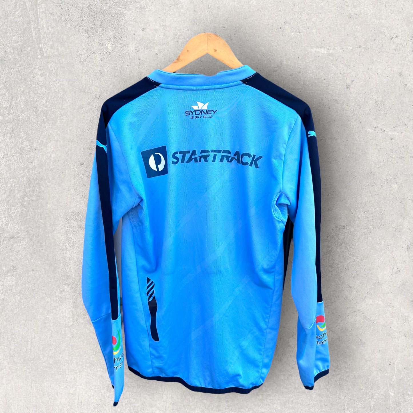 SYDNEY FC PUMA LONG SLEEVE TRAINING TOP