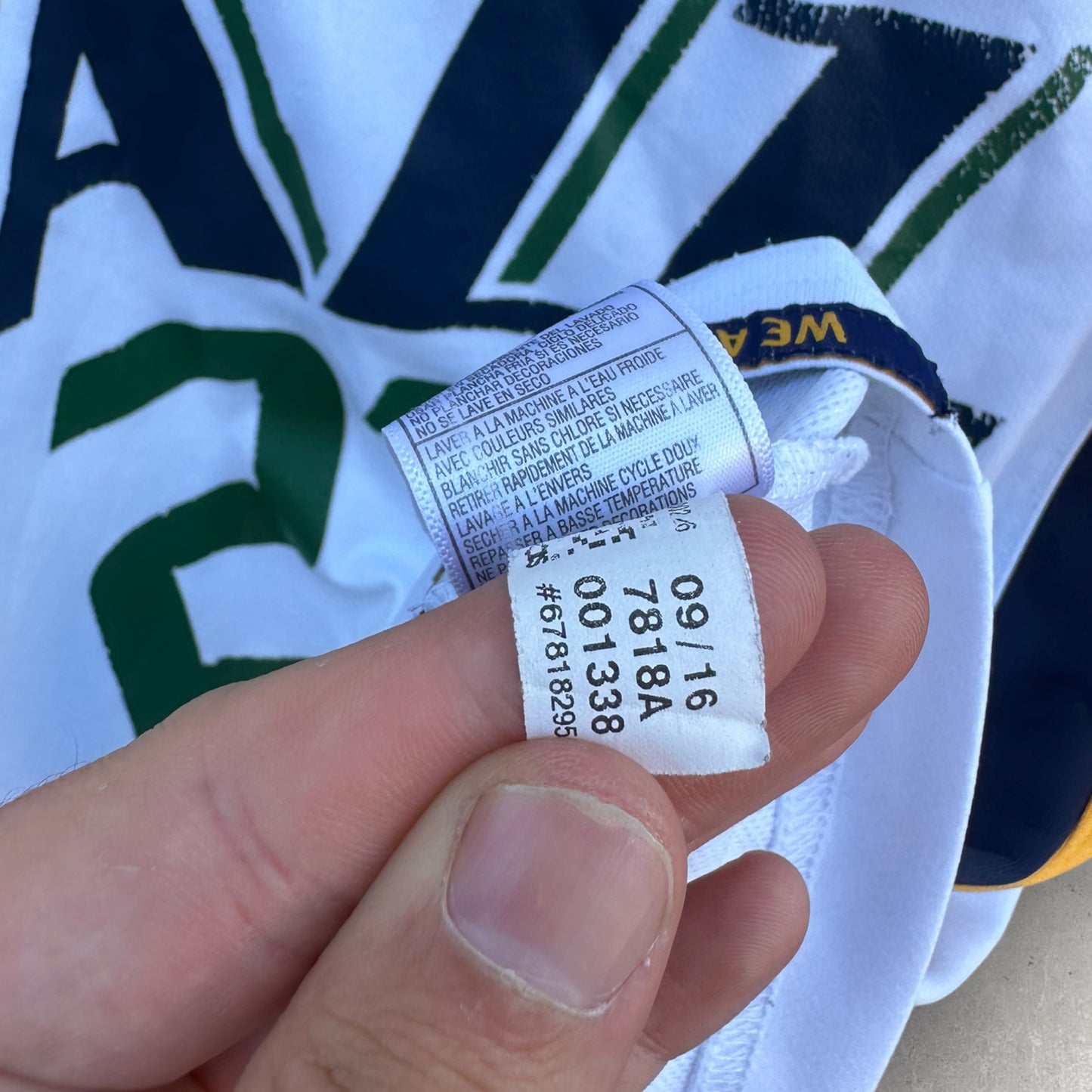 RUDY GOBERT UTAH JAZZ ADIDAS JERSEY