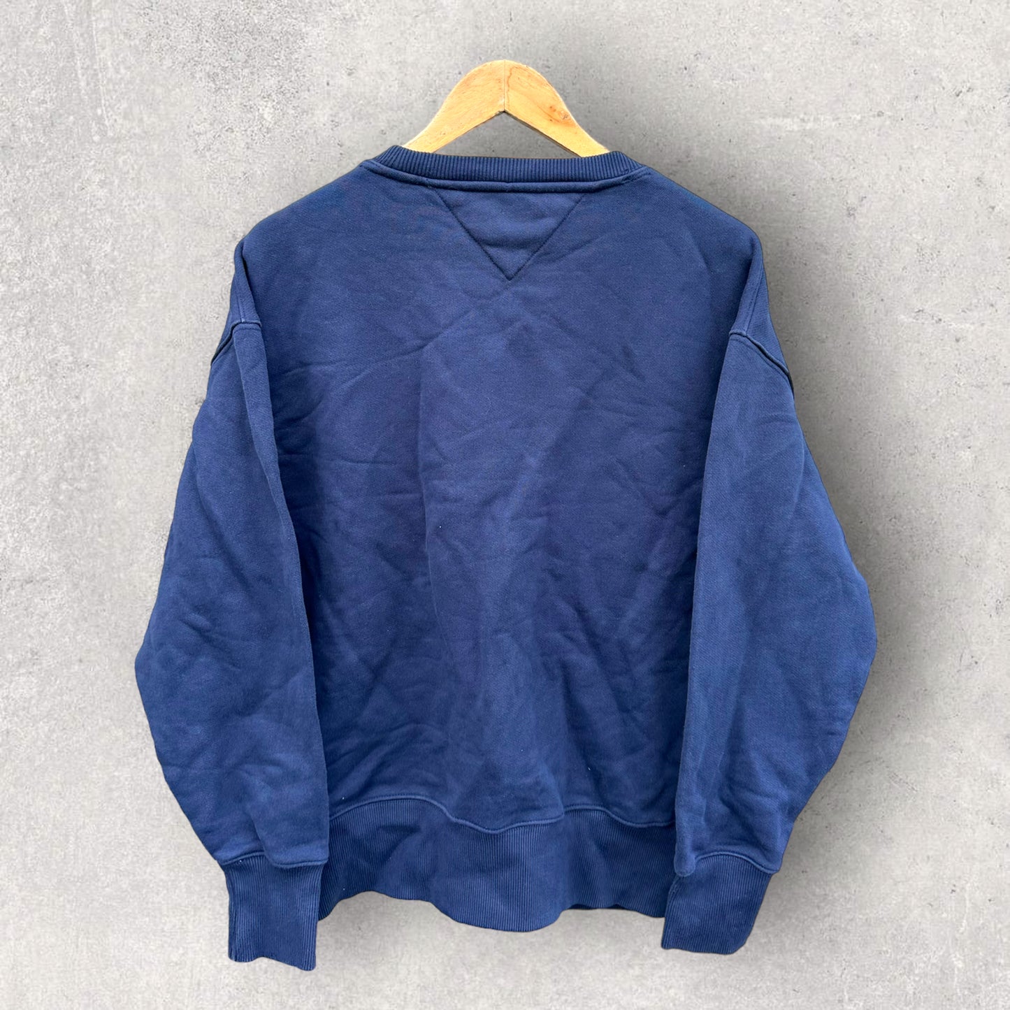 TOMMY HILFIGER NAVY BLUE PULLOVER JUMPER