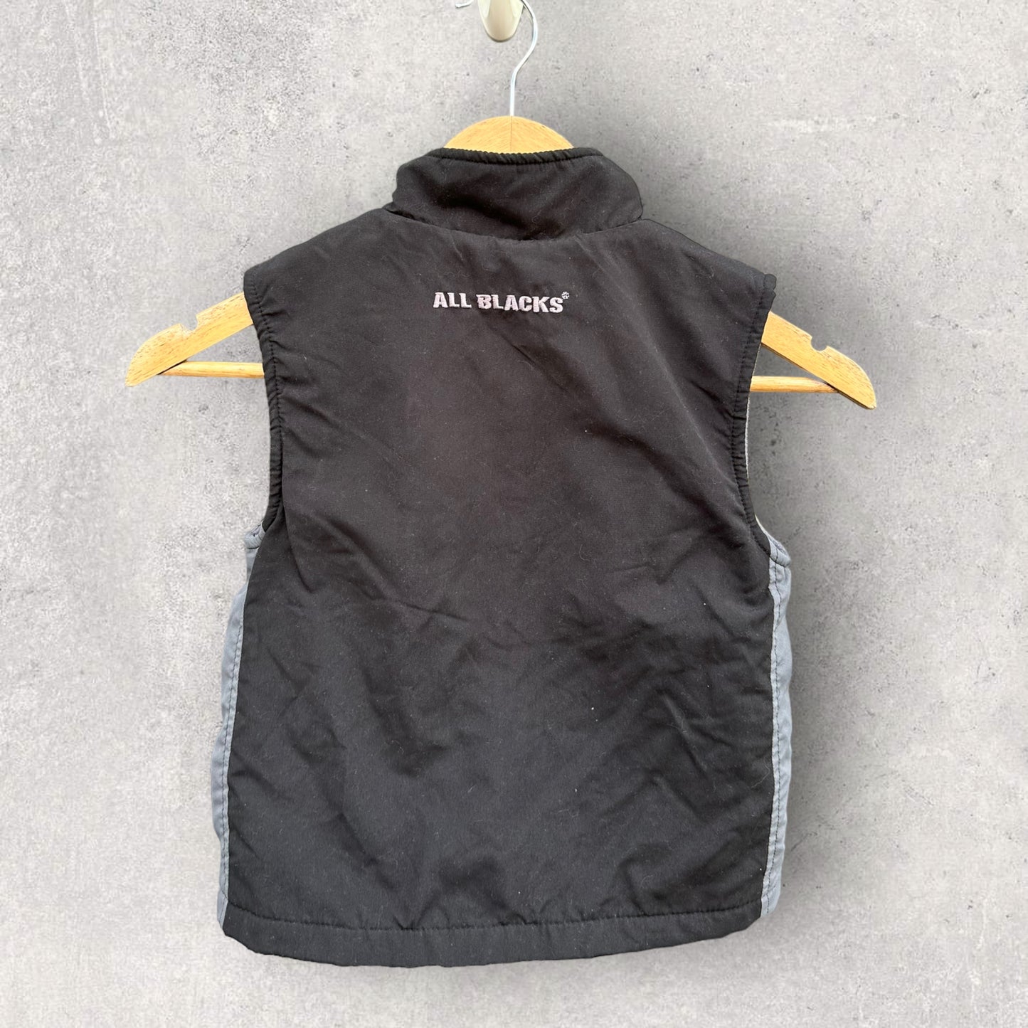 NEW ZEALAND ALL BLACKS KIDS SLEEVELESS VEST