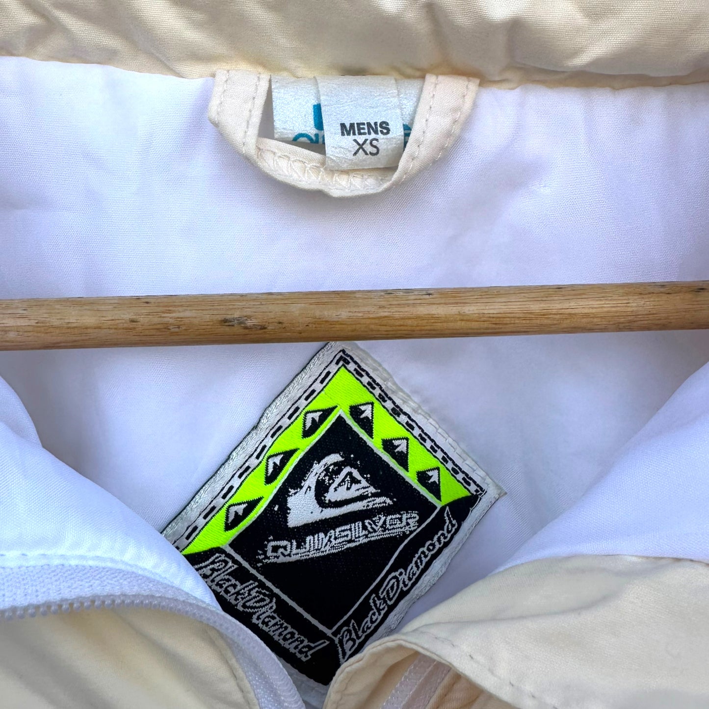 QUIKSILVER VINTAGE 80s SNOW/WINDBREAKER JACKET