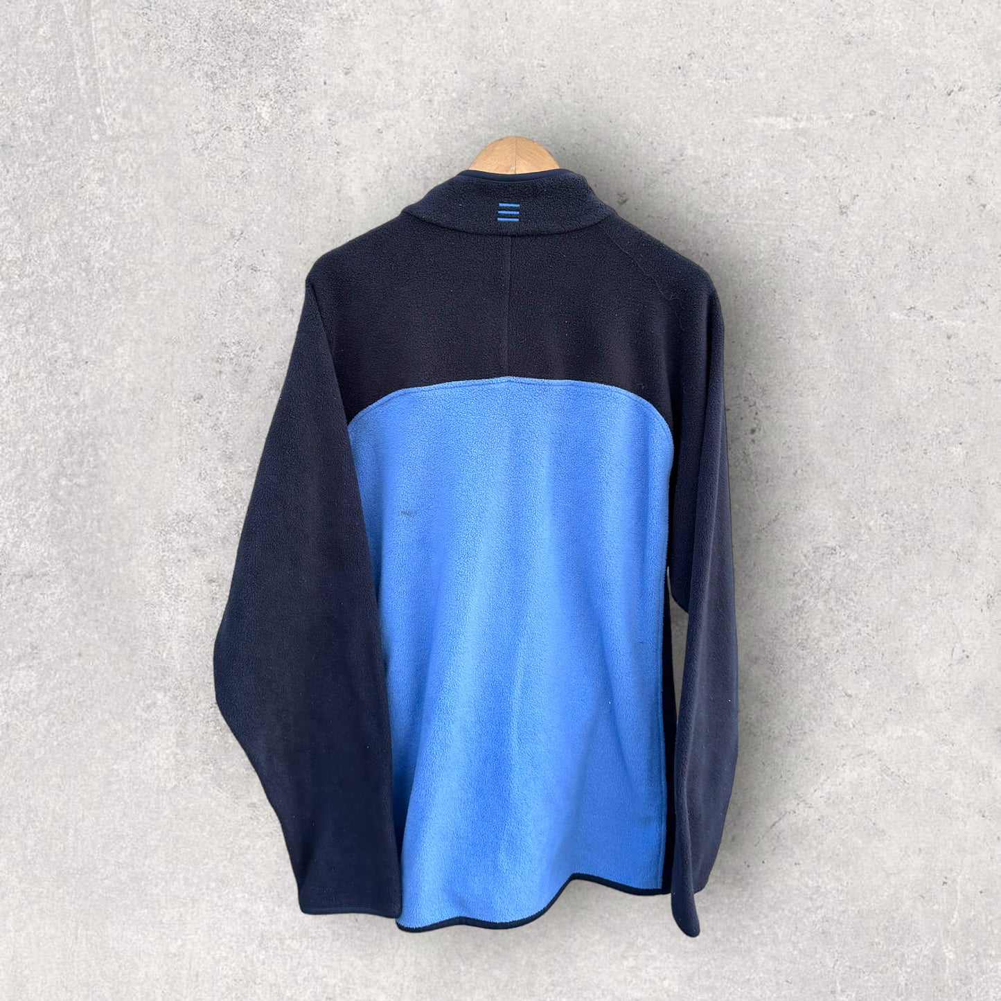 ADIDAS QUARTER ZIP VINTAGE FLEECE JACKET