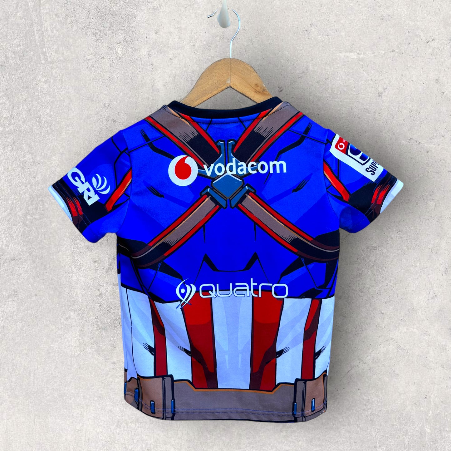 VODACOM BULLS 2019 CAPTAIN AMERICA KIDS JERSEY