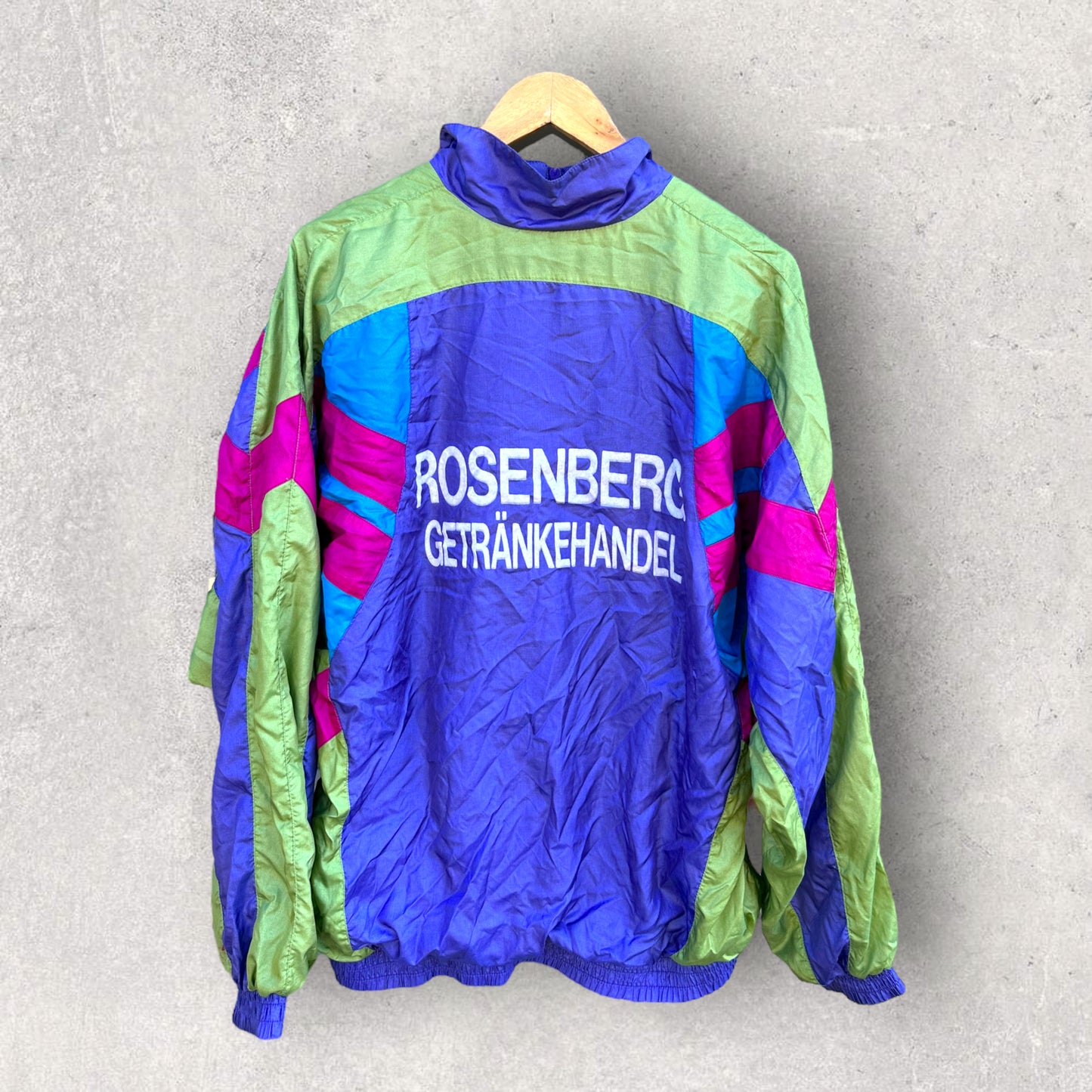 ADIDAS 1980s VINTAGE TRACK JACKET