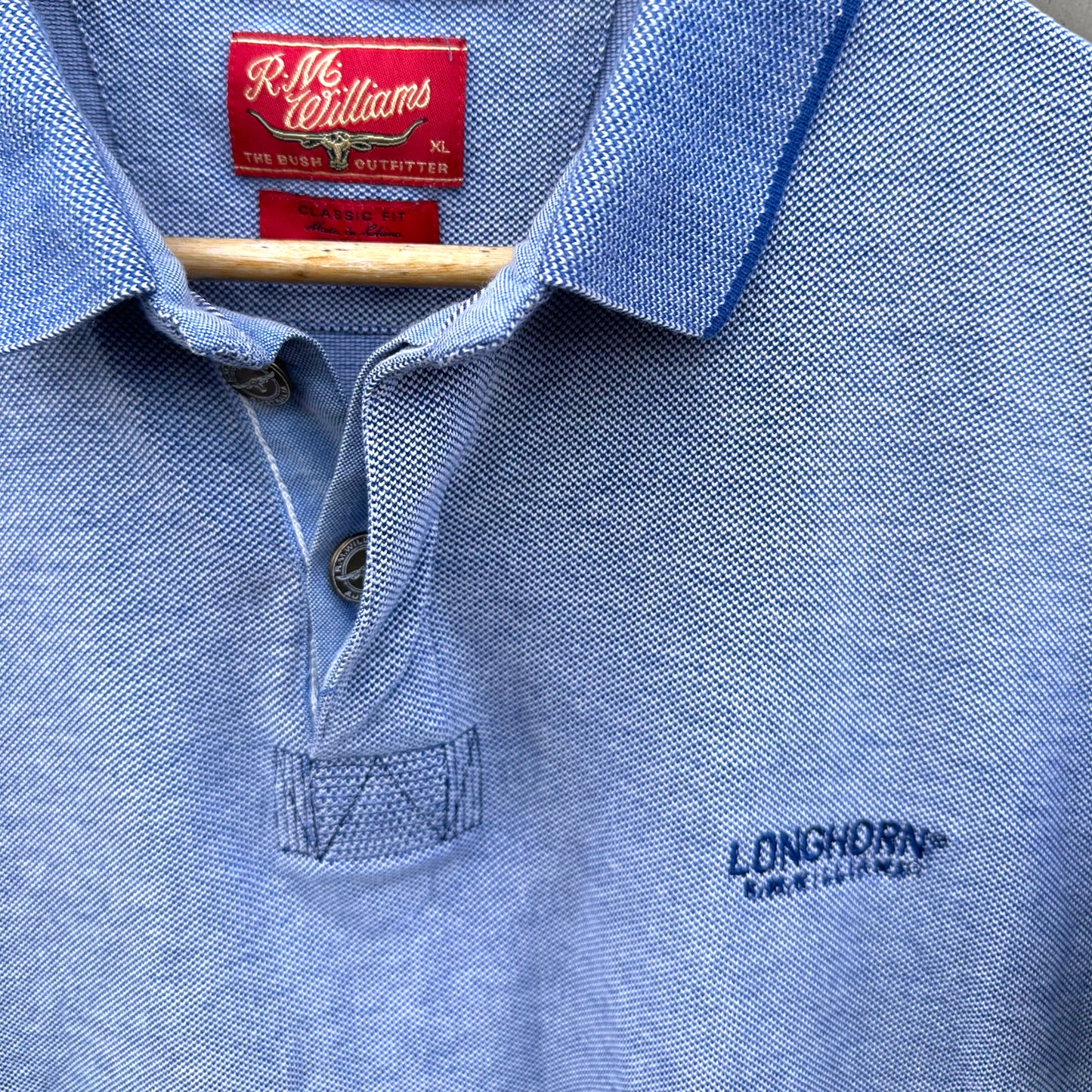 RM WILLIAMS LONGHORN LADIES POLO SHIRT