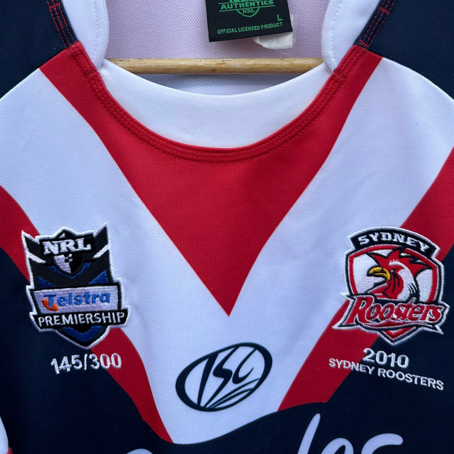 SYDNEY ROOSTERS 2010 HOME JERSEY SIGNED BY SQUAD LIMITED TO 300 MADE