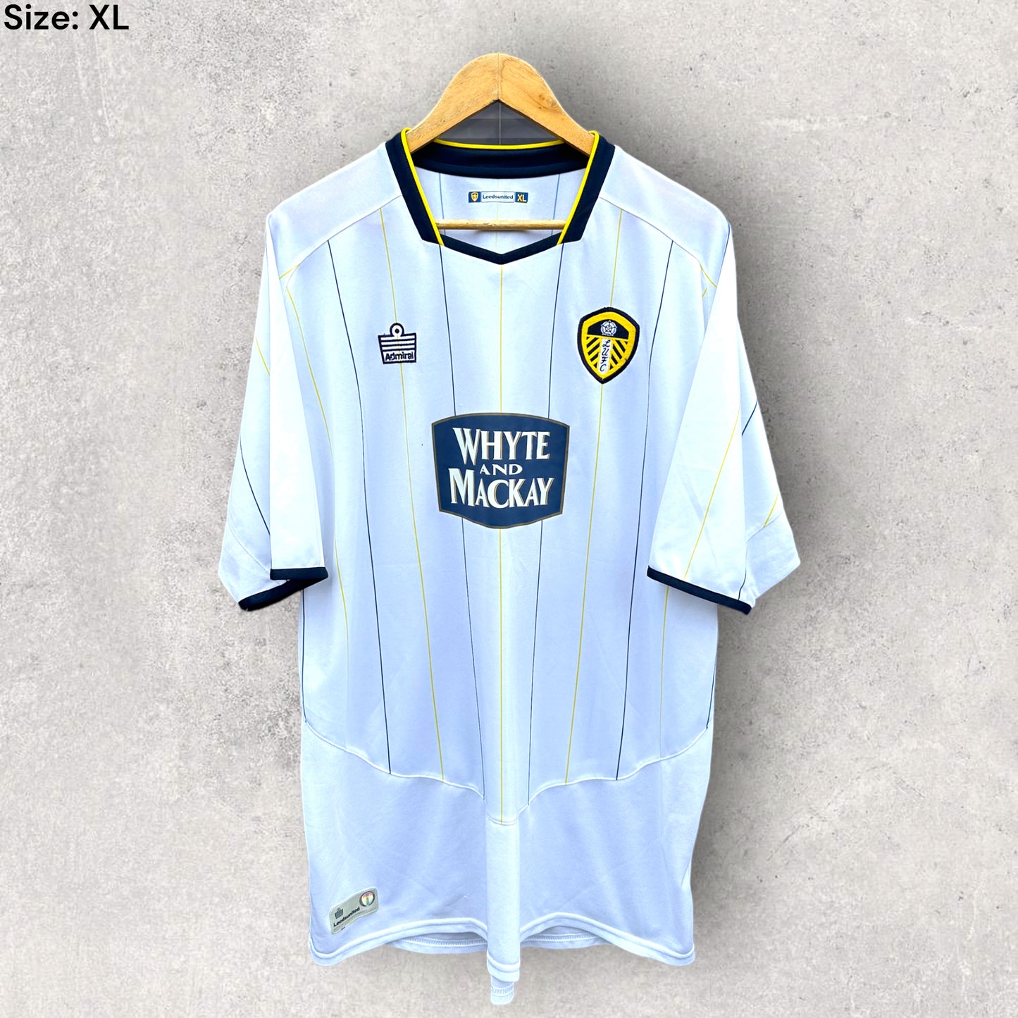 LEEDS UNITED 2005-2006 HOME JERSEY