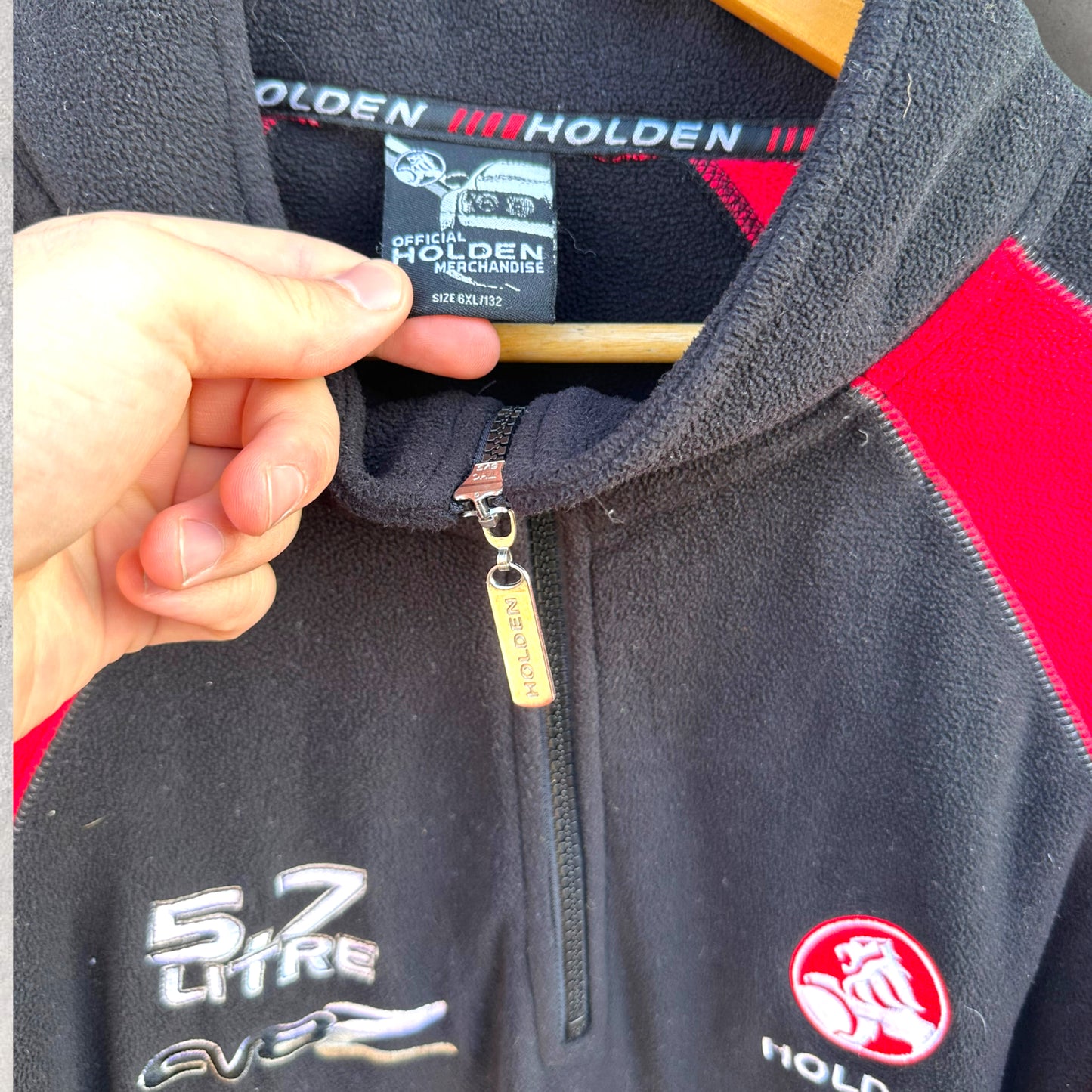 HOLDEN RACING VINTAGE FLEECE JACKET