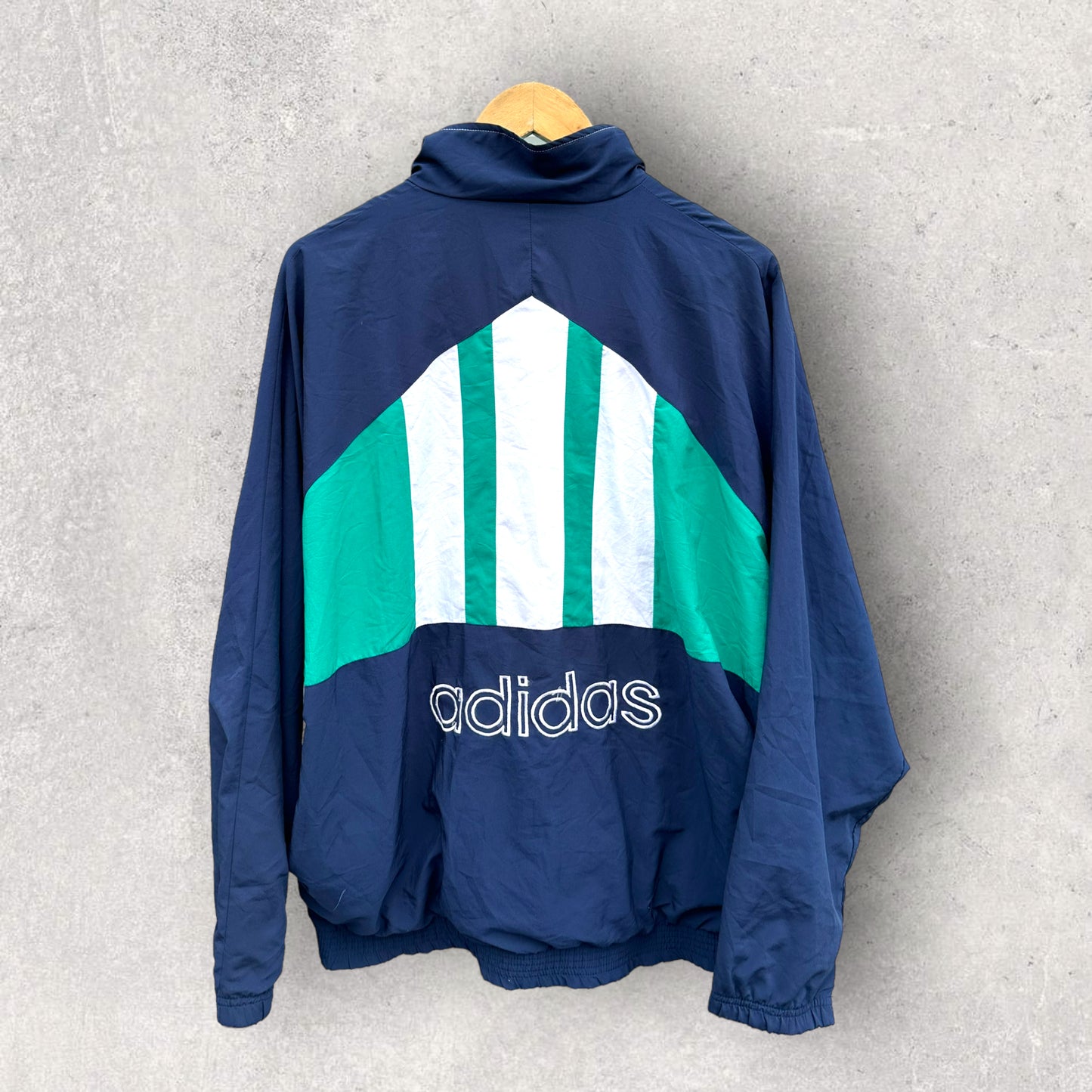 ADIDAS VINTAGE HALFZIP WINDBREAKER JACKET