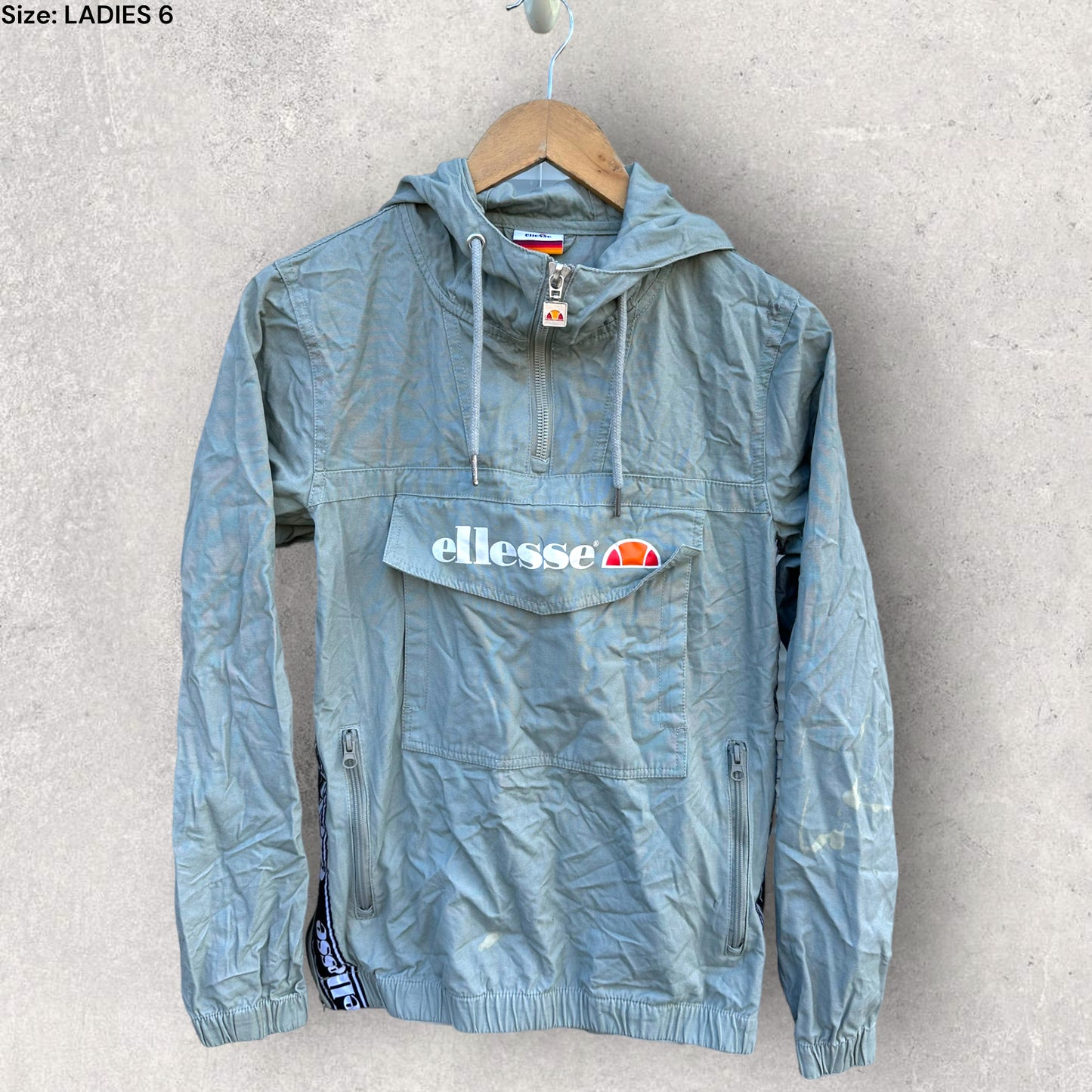 ELLESSE LADIES HALF ZIP JACKET