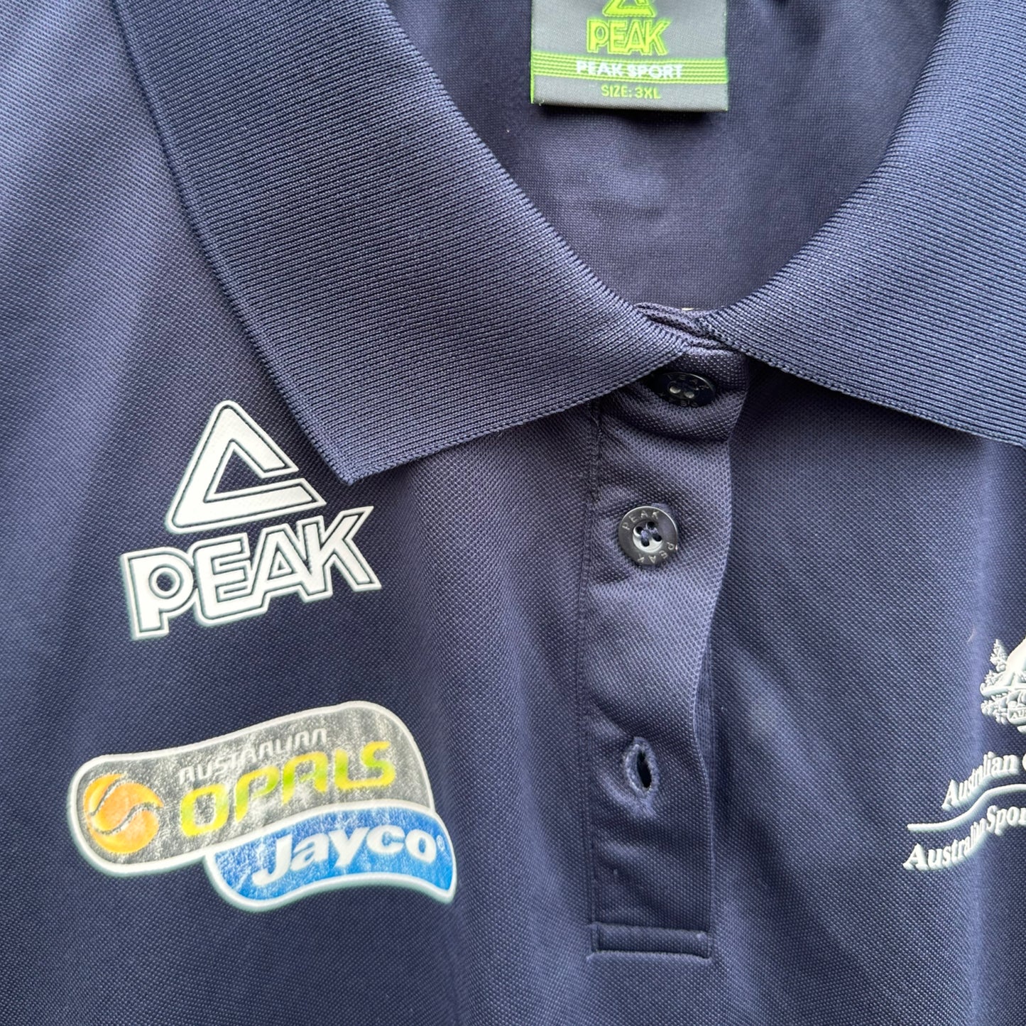 AUSTRALIAN OPALS MARIANNA TOLO PLAYER WORN POLO SHIRT