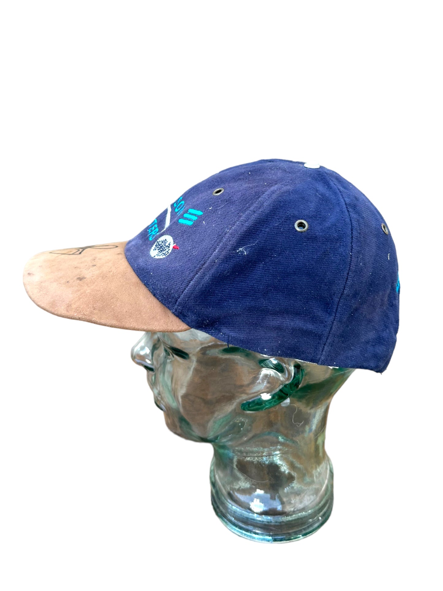 ERICSSON MASTERS VINTAGE HAT SIGNED BY CRAIG PARRY