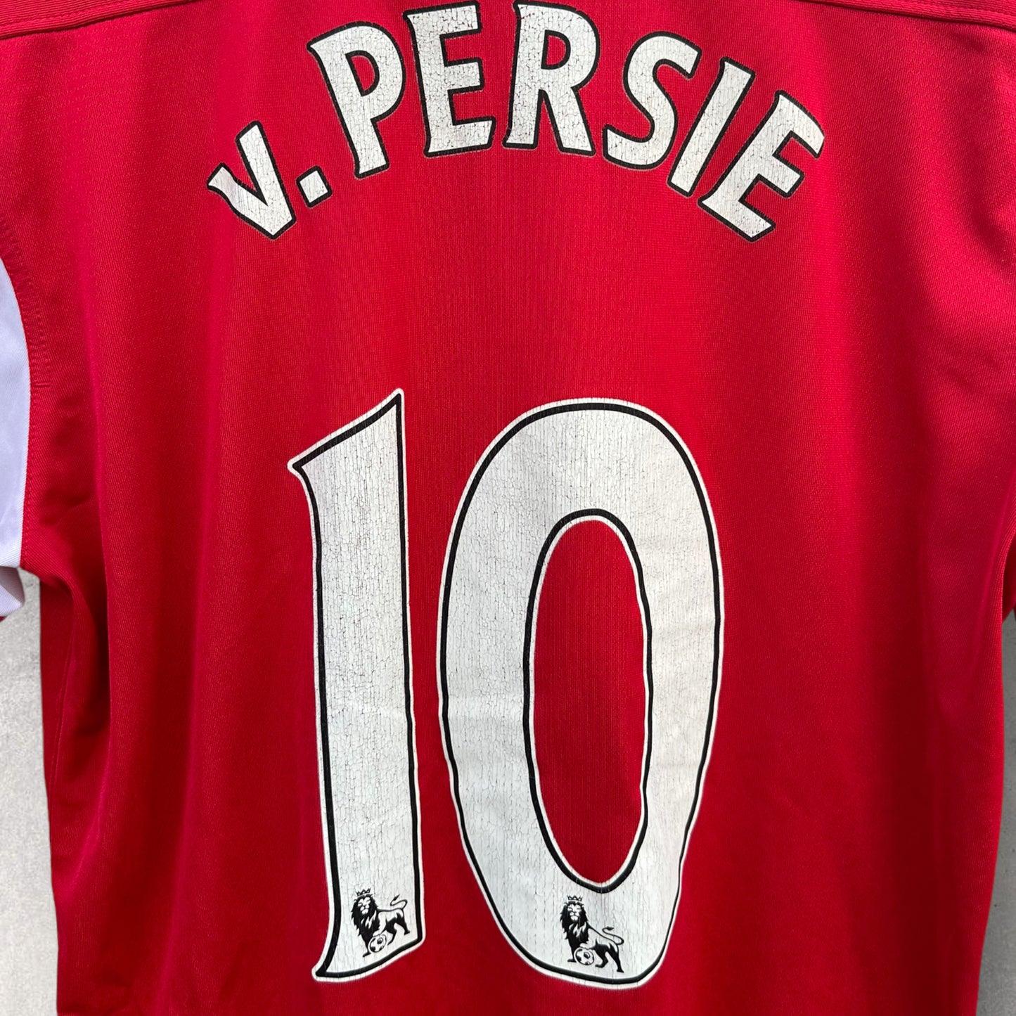 ROBIN VAN PERSIE 2010-2011 ARSENAL HOME JERSEY