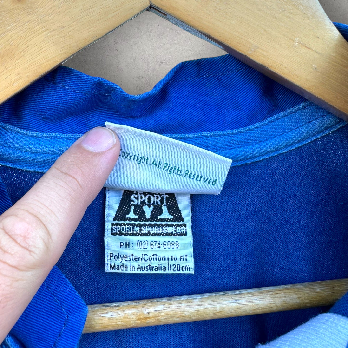 CANTERBURY BULLDOGS 1995 HOME JERSEY