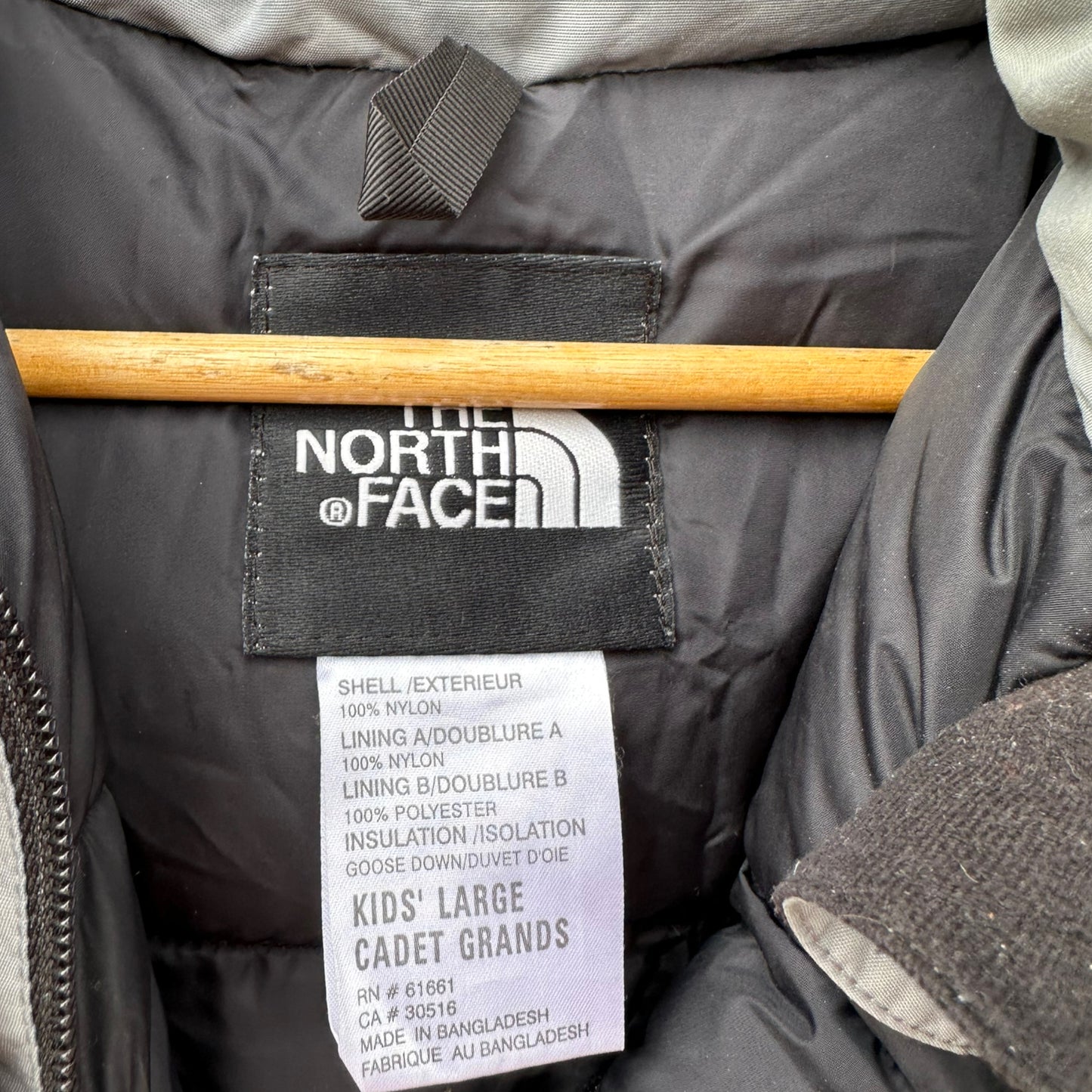 NORTH FACE KIDS HOODED BIG SHELL JACKET