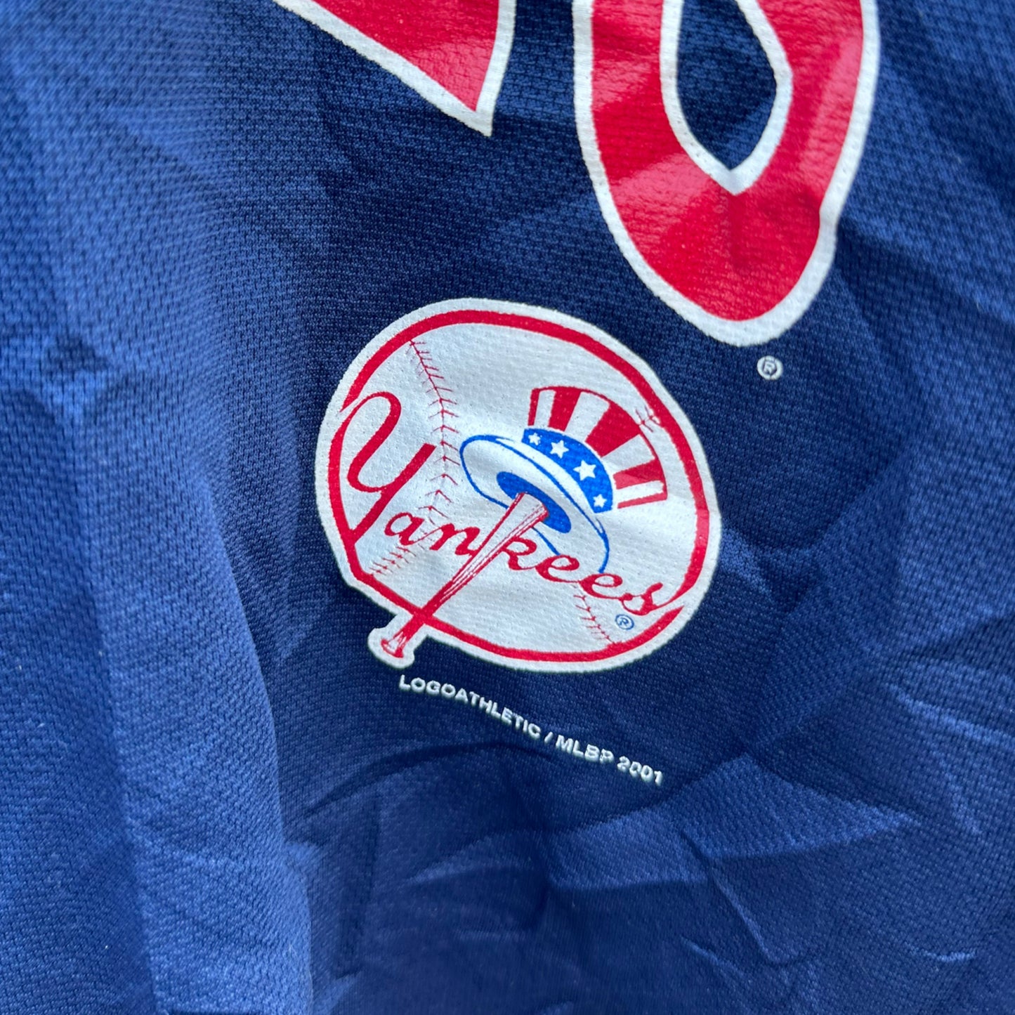 NEW YORK YANKEES 2001 MLB JERSEY
