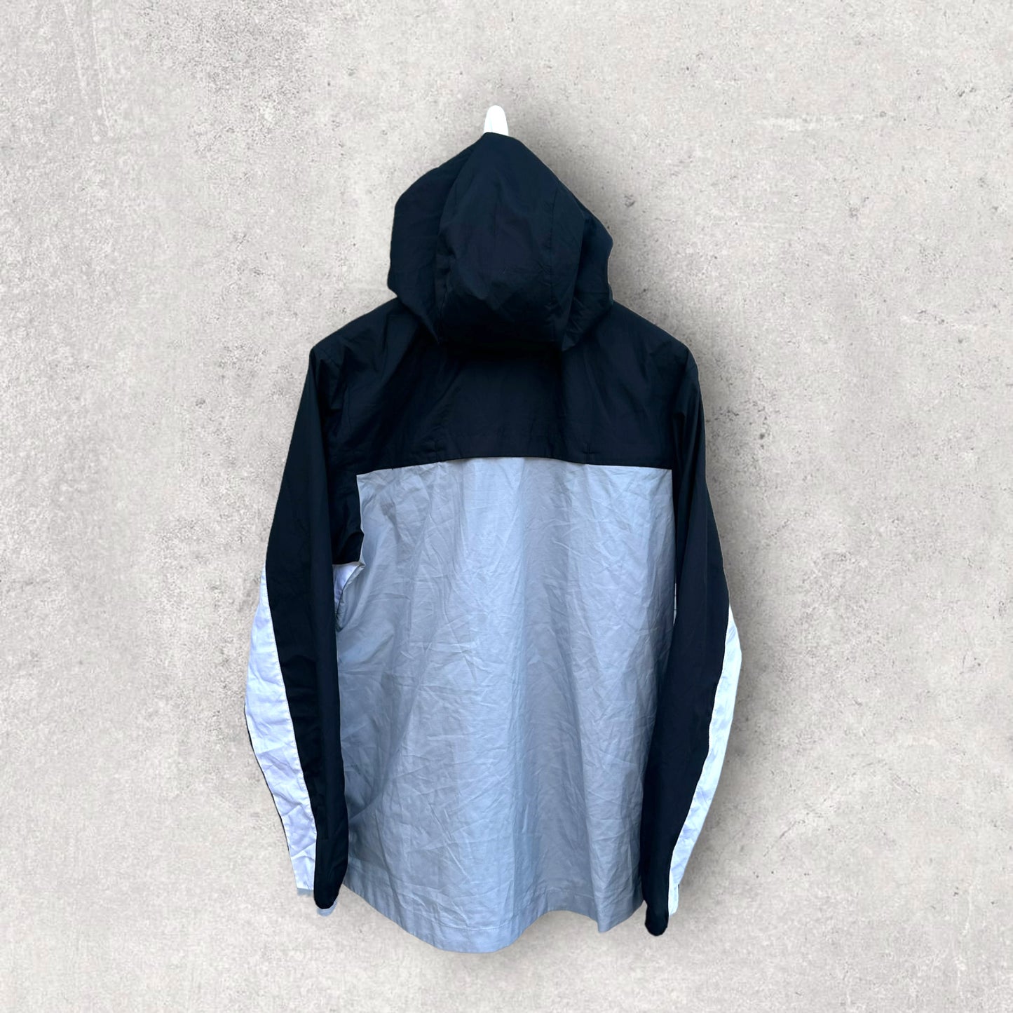 NIKE DOUBLE ZIP HOODED WINDBREAKER