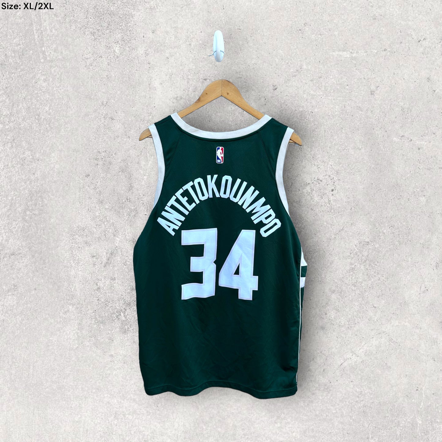 GIANNIS ANTETOKOUNMPO MILWAUKEE BUCKS NIKE JERSEY
