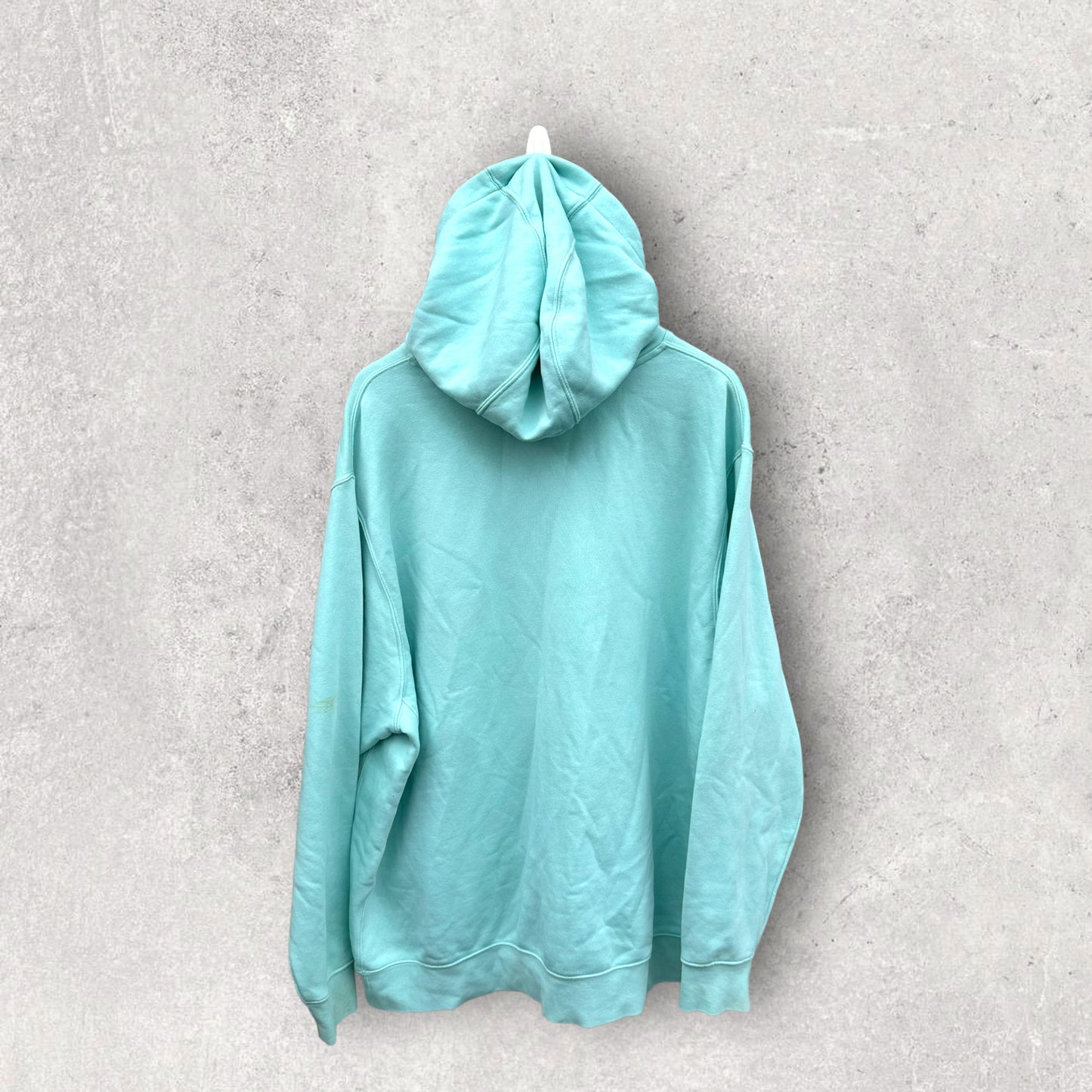NIKE BLUE HOODED JUMPER
