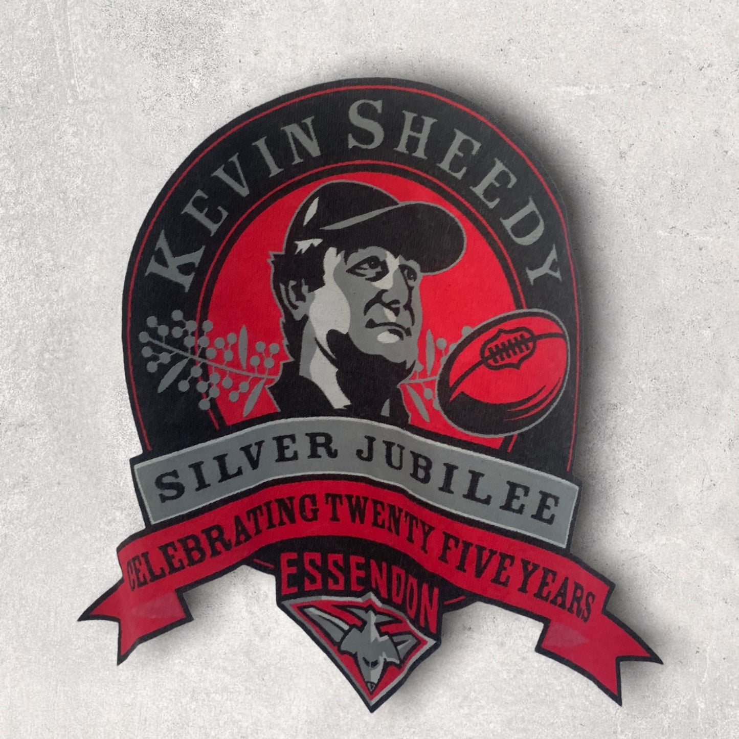 KEVIN SHEEDY SILVER JUBILEE T-SHIRT BRAND NEW