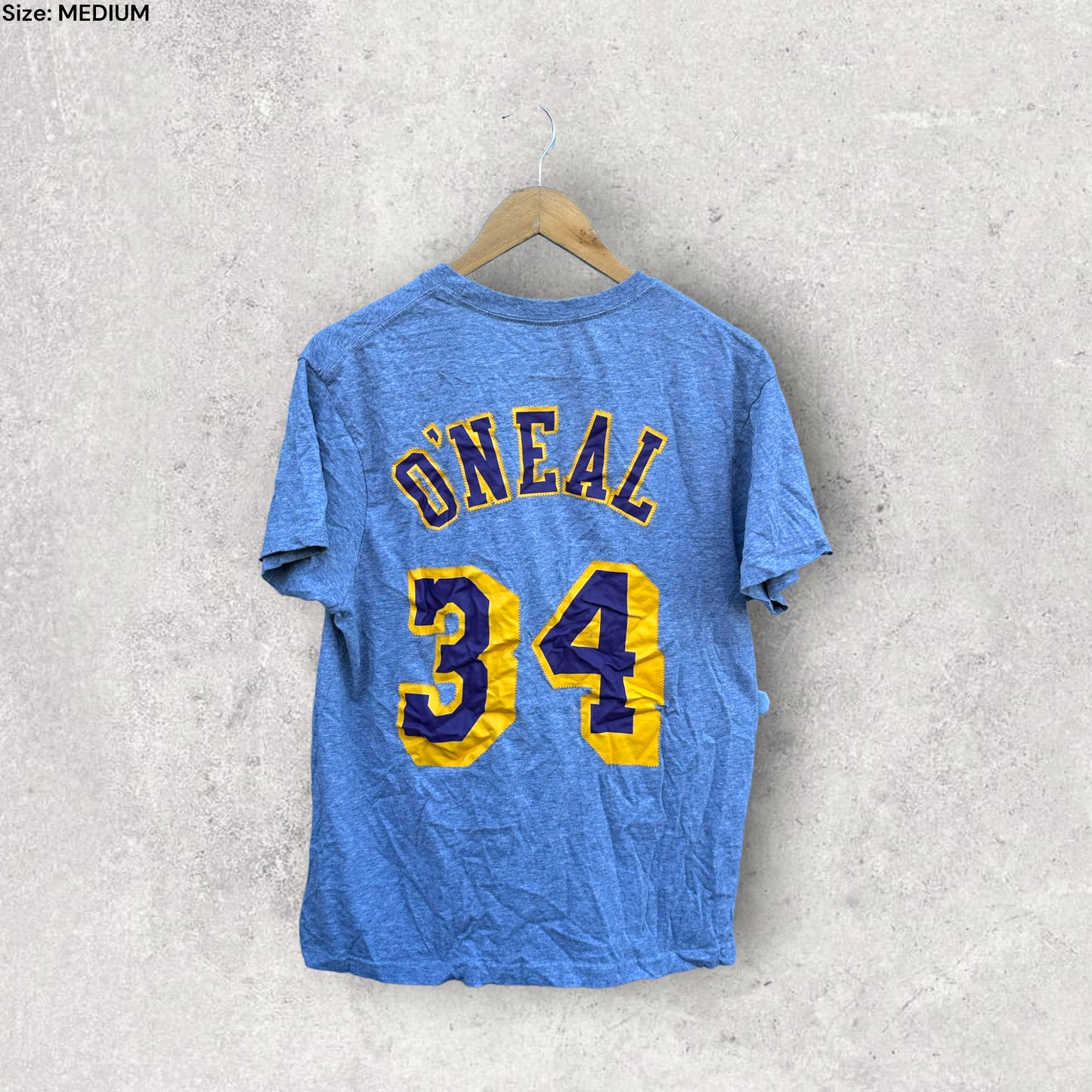 LOS ANGELES LAKERS SHAQ O'NEAL HARDWOOD T-SHIRT