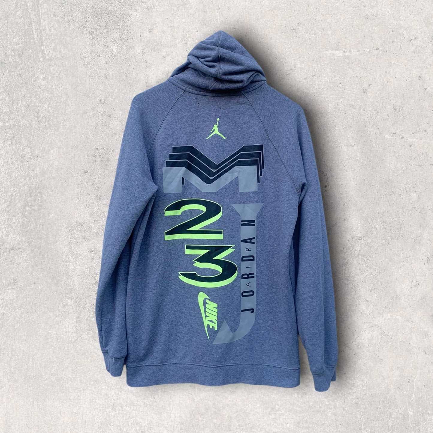 NIKE AIR JORDAN GREY HOODIE