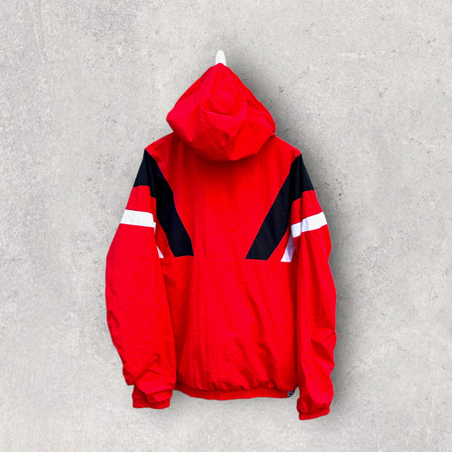 PUMA HALF ZIP HOODED JACKET