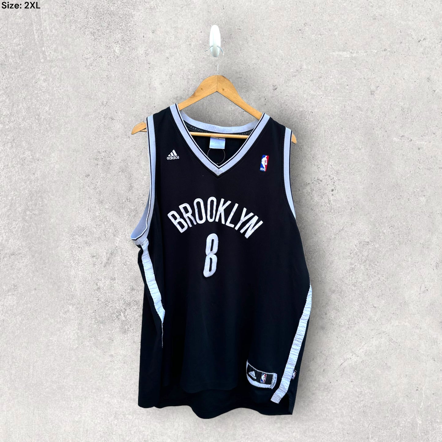 DERON WILLIAMS BROOKLYN NETS BASKETBALL JERSEY