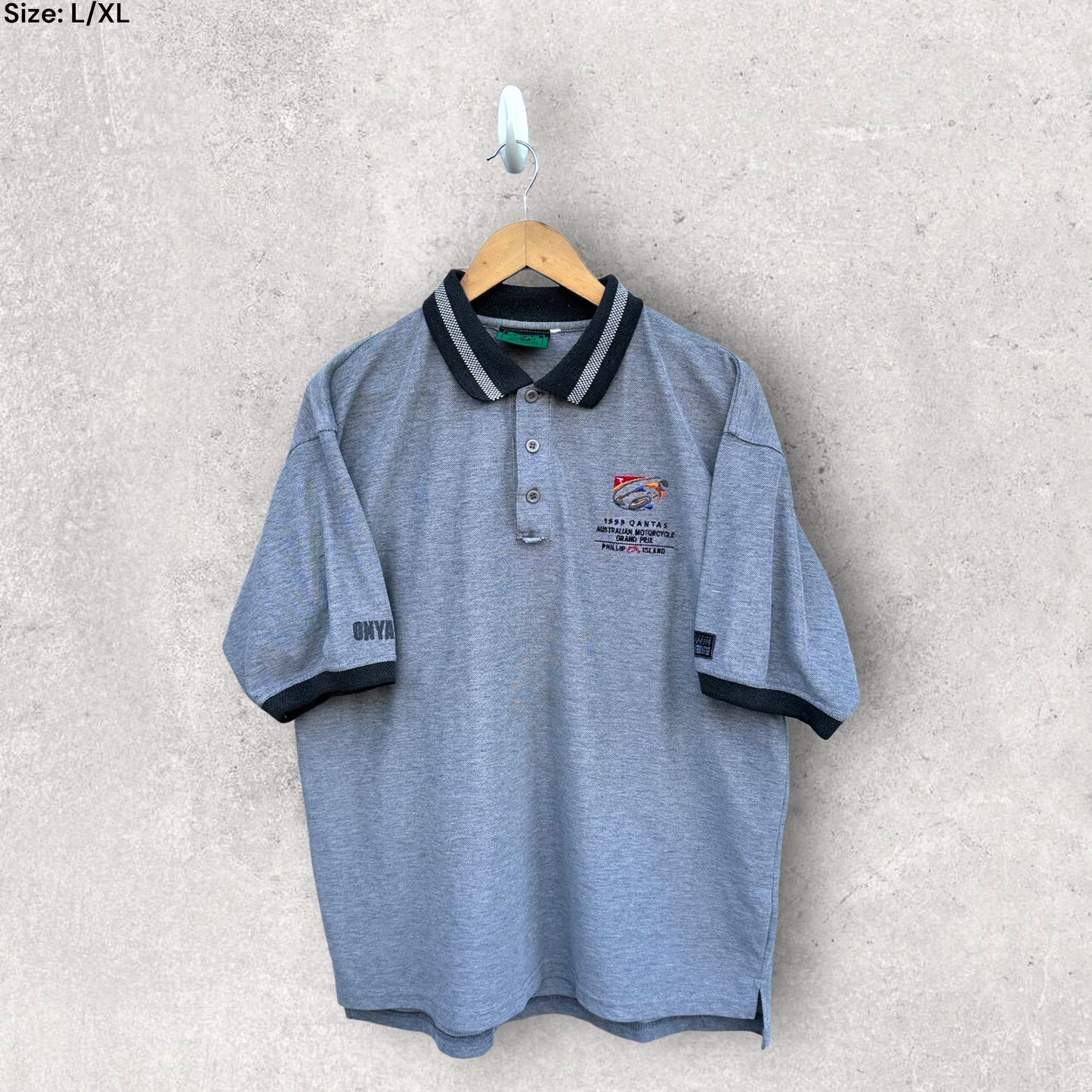 1999 AUSTRALIAN GRAND PRIX PHILLIP ISLAND VINTAGE POLO SHIRT