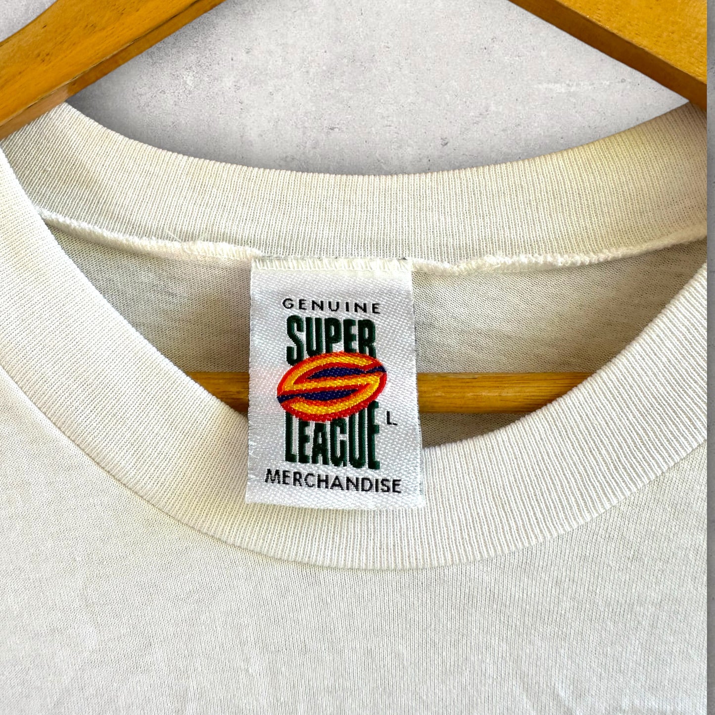 CANTERBURY BULLDOGS VINTAGHE SUPERLEAGUE T-SHIRT