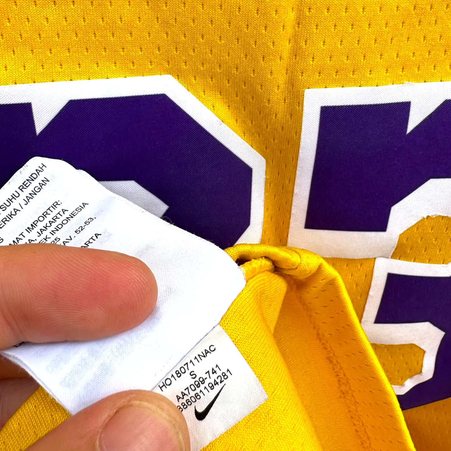 LEBRON JAMES LA LAKERS JERSEY