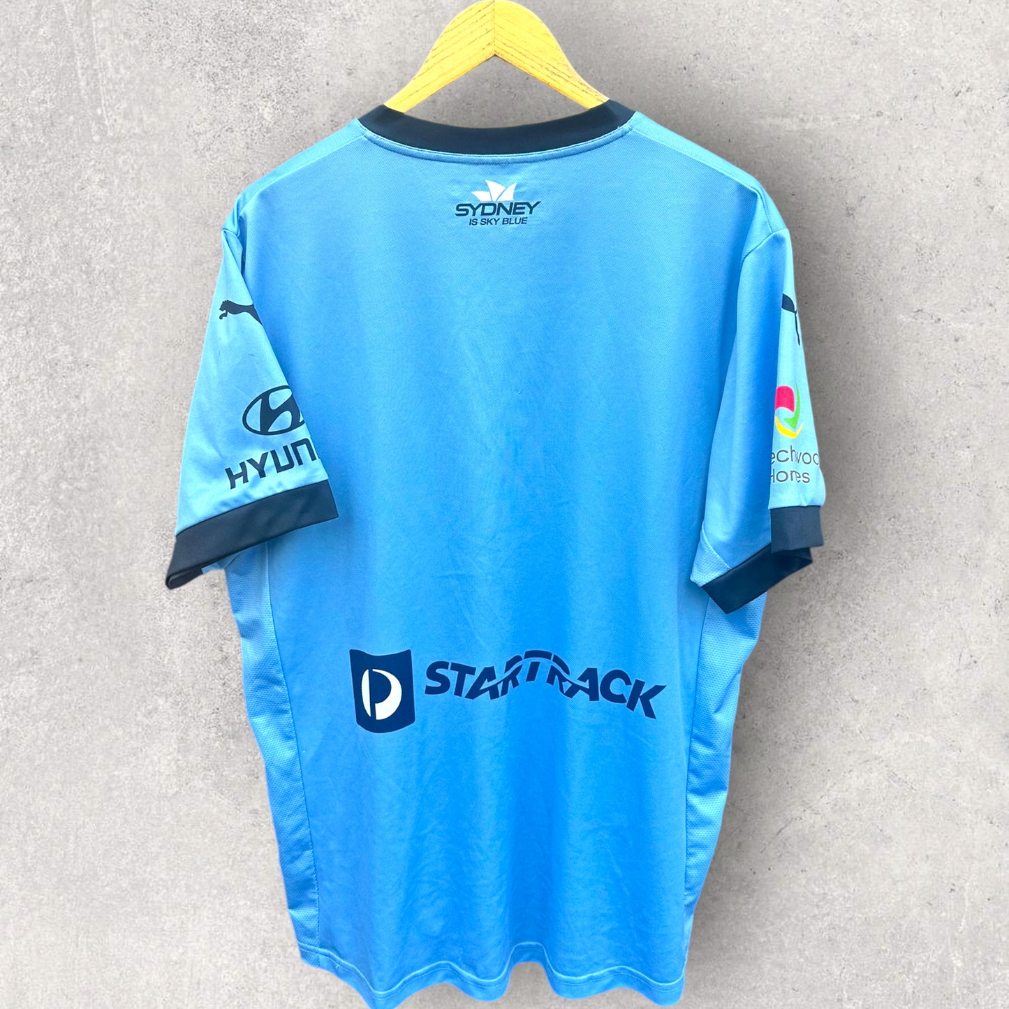 SYDNEY FC 2016-2017 PUMA A LEAGUE HOME FOOTBALL JERSEY