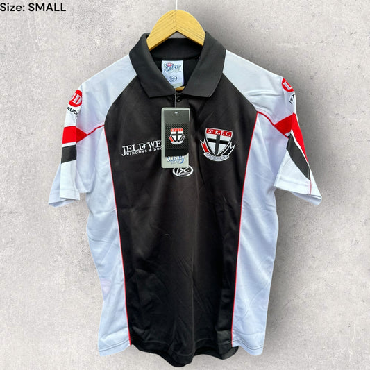 SAINT KILFA SAINTS ISC ON FIELD AFL MEDIA POLO SHIRT BRAND NEW WITH TAGS