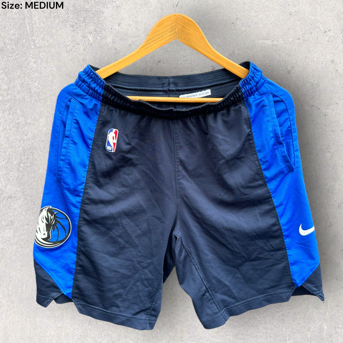 DALLAS MAVERICKS NIKE TRAINING SHORTS