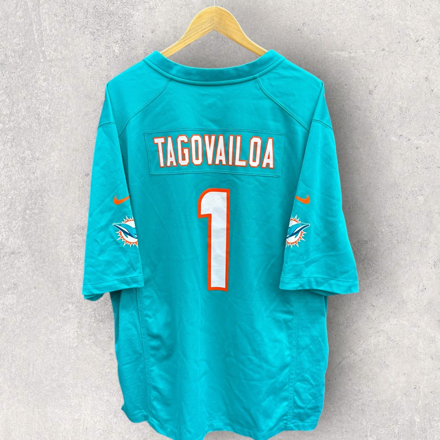 TUA TAGOVAILOA MIAMI DOLPHINS NIKE NFL JERSEY