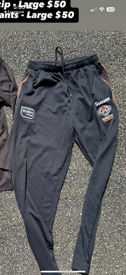 WESTS TIGERS STAINES PANTS & SHORTS