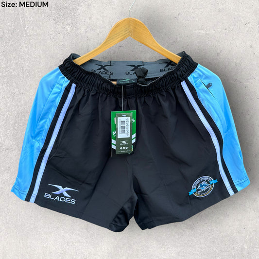 CRONULLA SHARKS 2017 TRAINING SHORTS BRAND NEW WITH TAGS